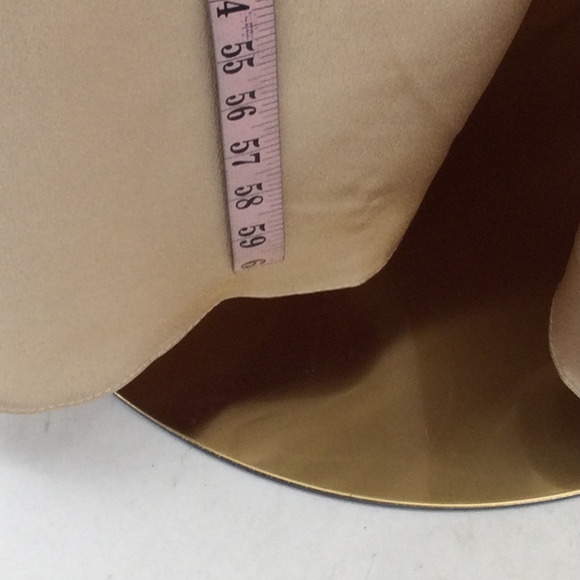 AW BRIDAL 6 S Champagne cream satin bridesmaid formal party maxi dress NEW B105 - Picture 4 of 9